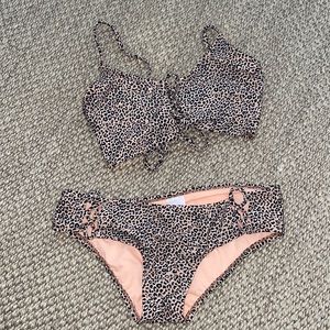 Medium Target swimsuit - cheetah. Worn once